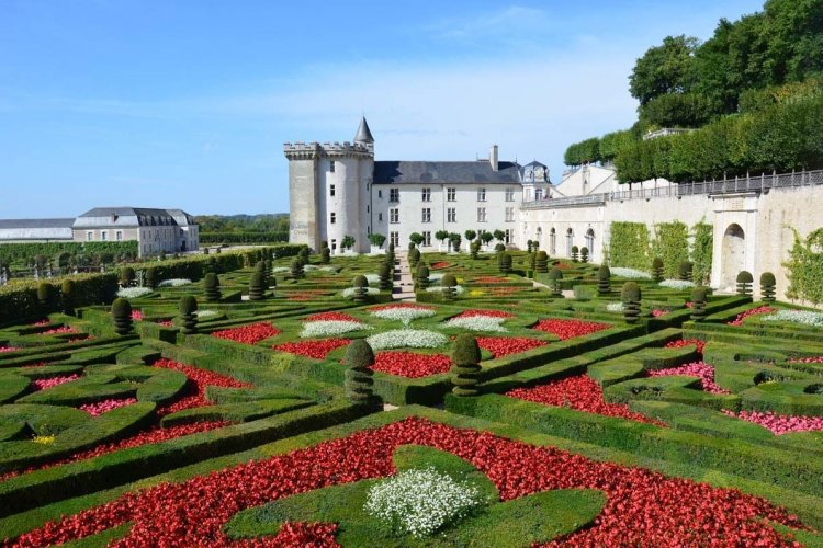 Château de Villandry et ses jardins d'ornement - © Château de Villandry