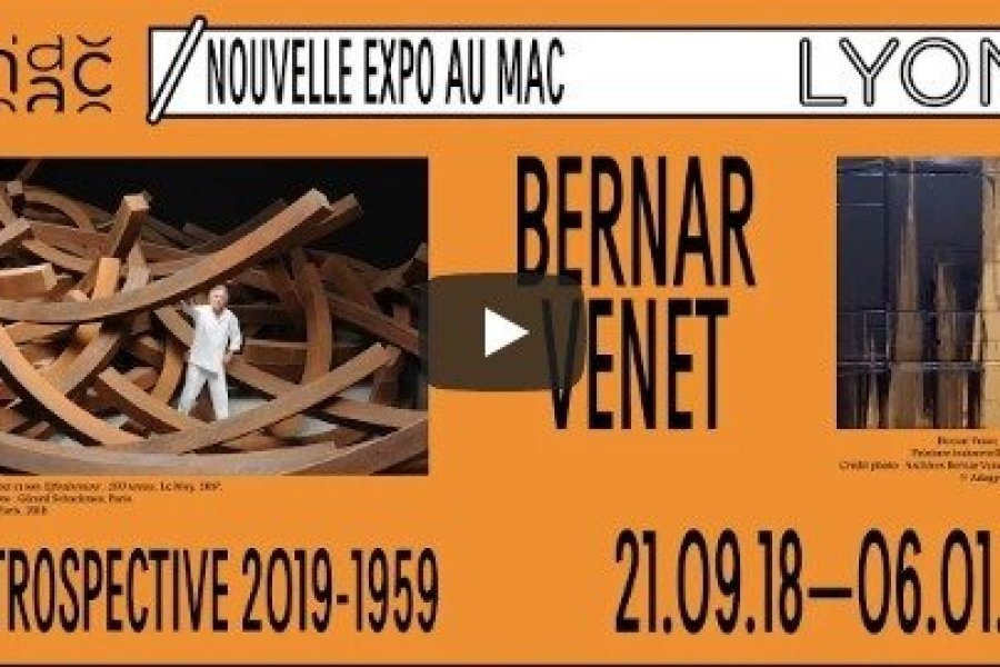 Rétrospective Bernar Venet au musée d'art contemporain de Lyon