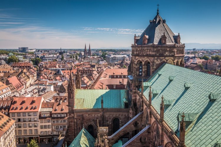 Vue sur Strasbourg. - © pcalapre / Adobe Stock
