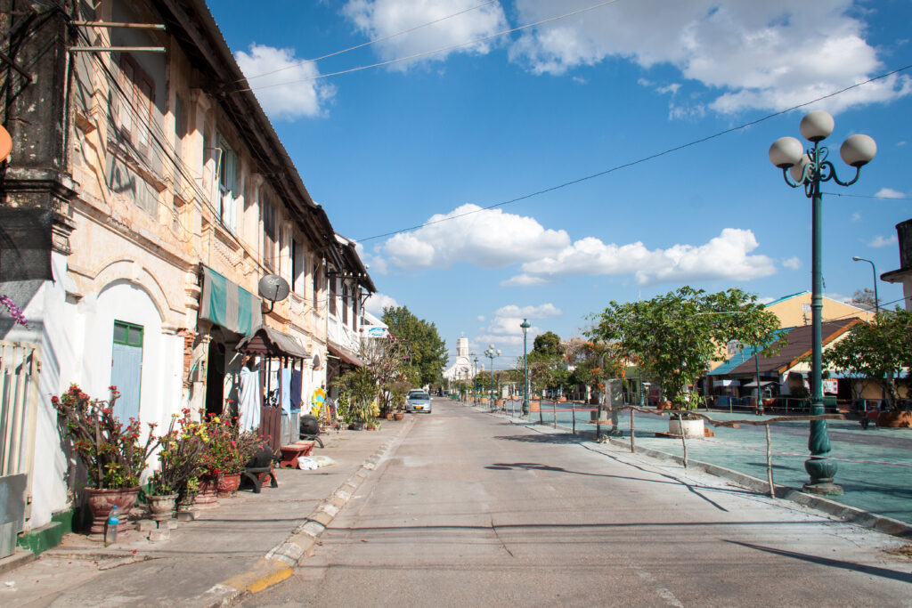 Rue à Savannakhet 