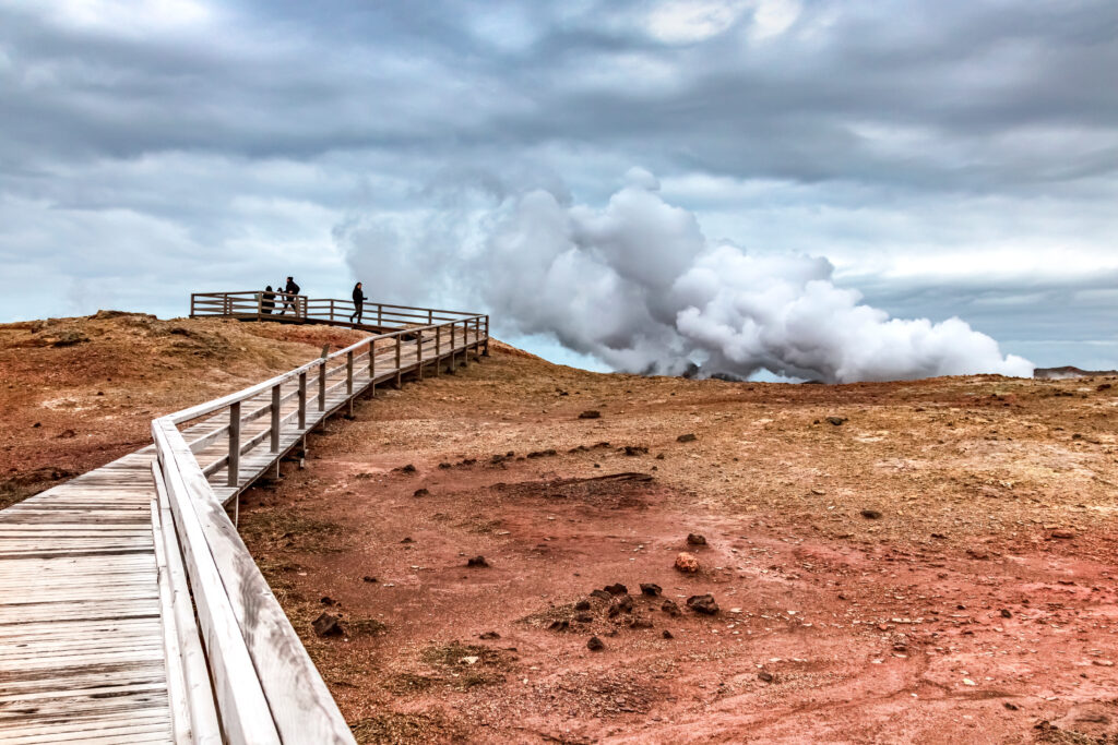 Gunnuhver, Islande, l'un des plus hantés dans le monde