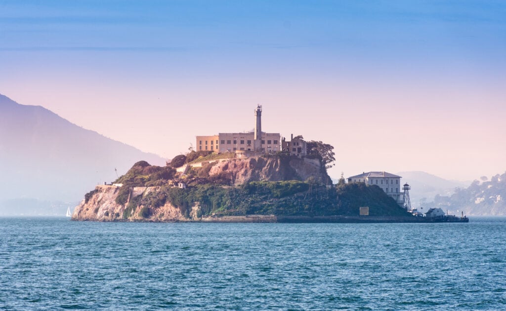 La prison d'Alcatraz, Etats-Unis, l'un des plus hantés dans le monde