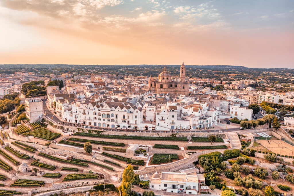 Vue sur Locorotondo