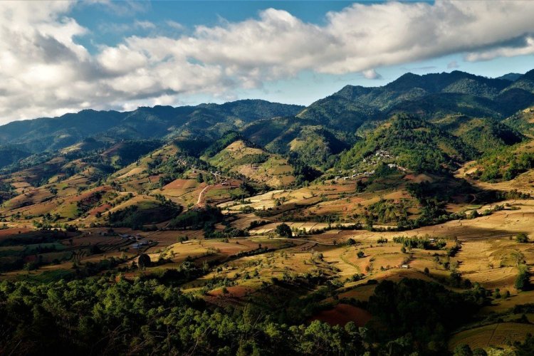Trekking dans les alentours de Kalaw - © Alex Darmon