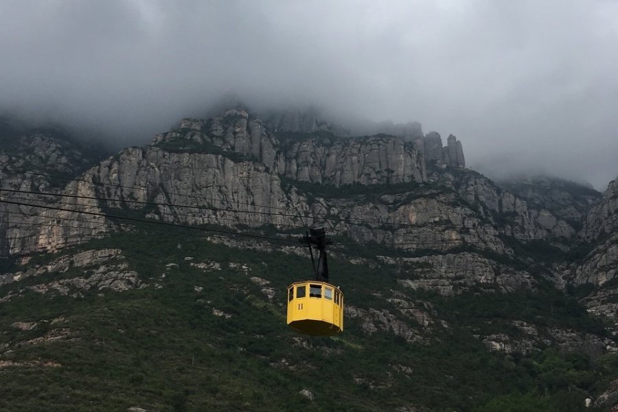 Le téléphérique de Montserrat