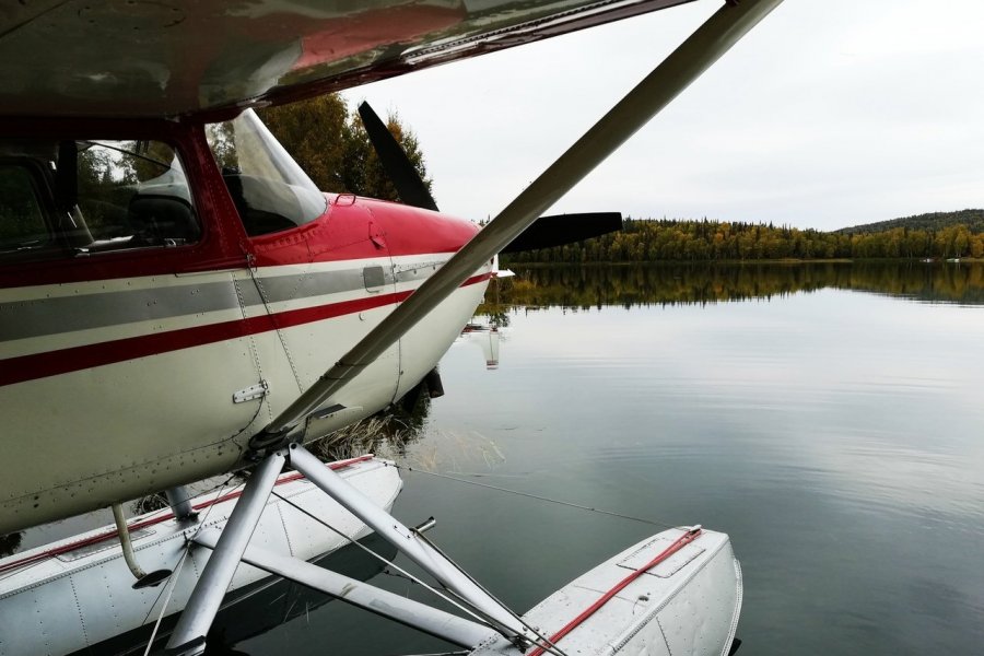 voler en hydravion au-dessus du plus beau parc national d'Alaska