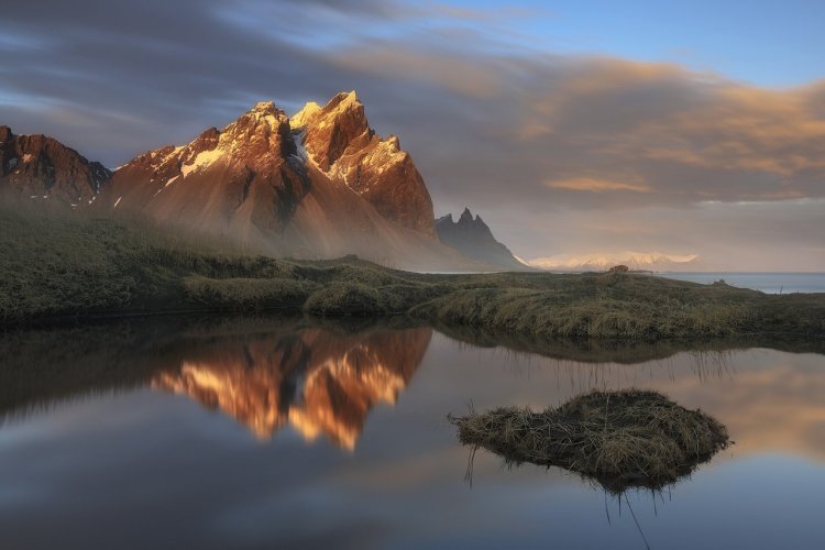 Vestrahorn, la montagne emblématique de l'Islande du sud - © guidetoiceland