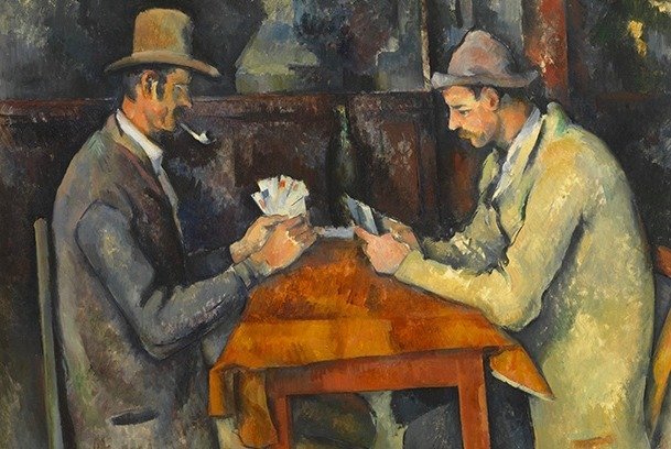 The Courtauld Gallery (The Samuel Courtauld Trust), Londres - © Paul Cézanne, Joueurs de cartes