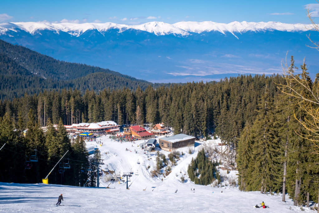 Skier dans les stations bulgares 