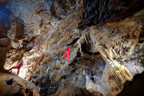 Nouveauté au gouffre de Cabrespine : ouverture prochaine d'un accrobranche