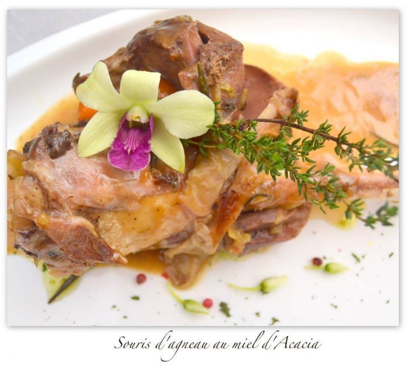 Souris d'agneau au miel d'Acacia - © La Terrasse