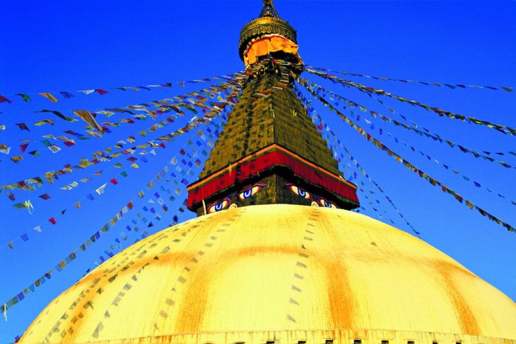 Le stupa de Swayambhunath - © Hugo Canabi - Iconotec