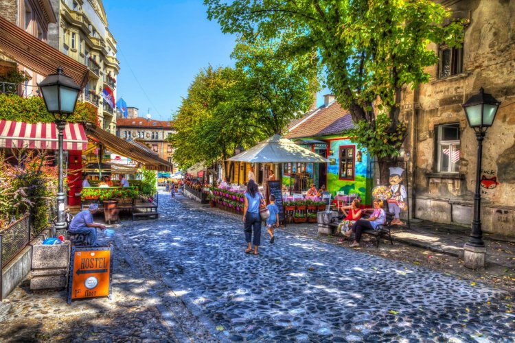 Le quartier de Skadarlija - © mareandmare - Shutterstock.com