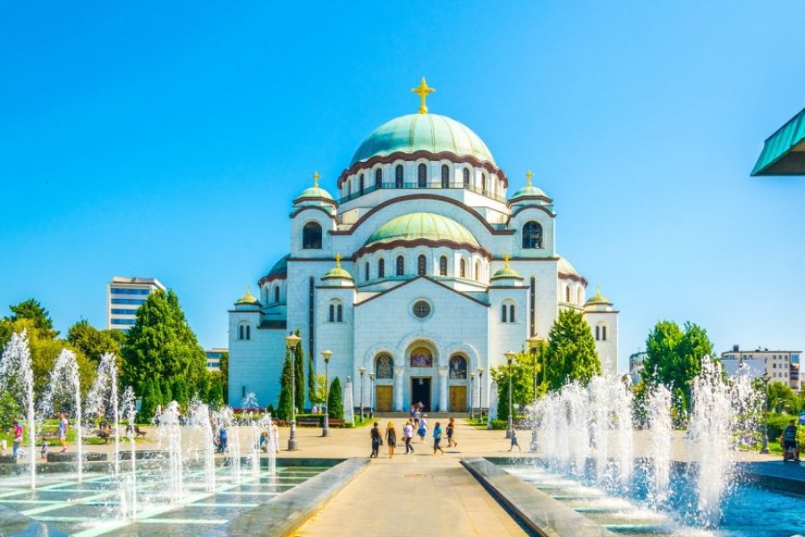 guide de voyage, La cathédrale Saint-Sava - © dudlajzov - stock.adobe.com