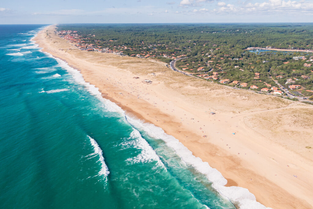 meilleurs spots de surf France : La Gravière à Hossegor 