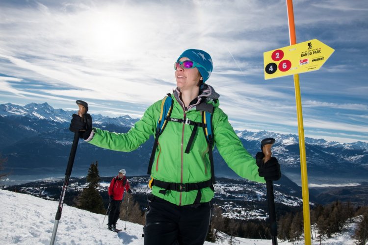 Rando Parc - © © CMTC (Crans-Montana Tourisme et Congrès)