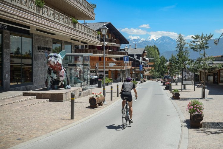 Parcours Vélos - © © CMTC (Crans-Montana Tourisme et Congrès)