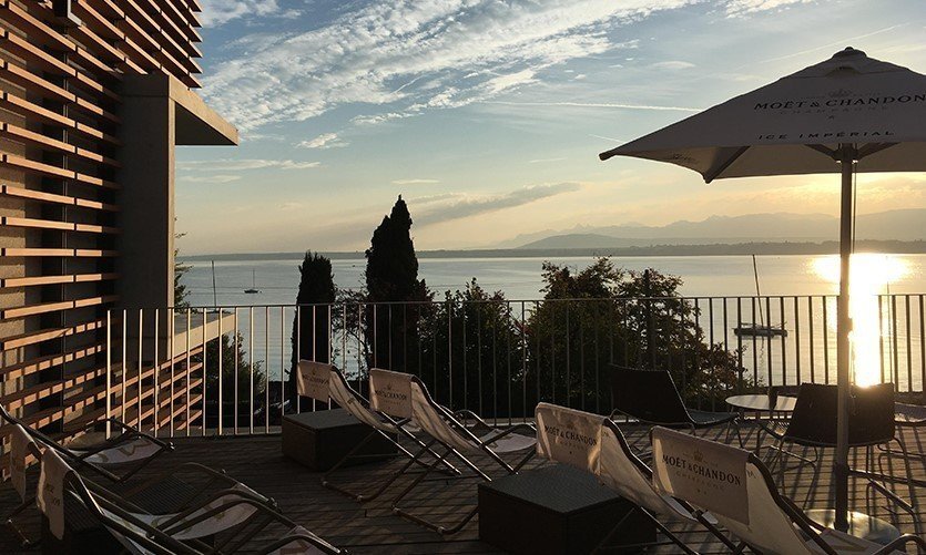 Panorama sur le Lac Léman - © Le Lake Geneva Hotel***S