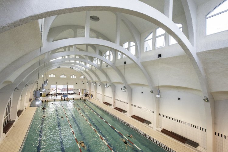 Piscine de la Butte-aux-Cailles - © Emilie Chaix - Ville de Paris
