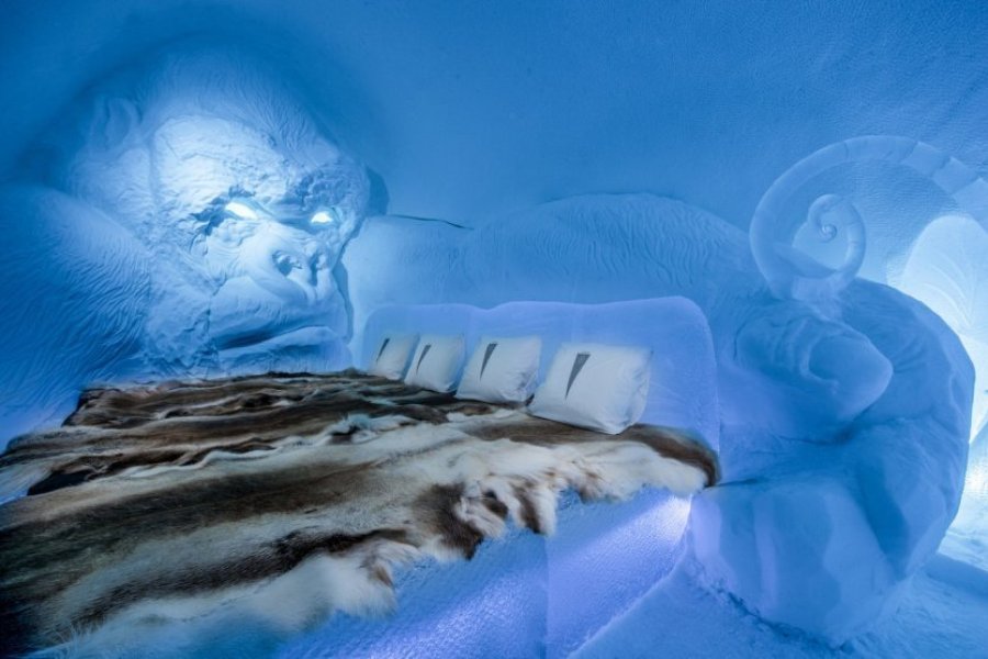 L'icehotel de Kiruna, Laponie
