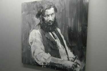 Courbet - Yan Pei-Ming, une confrontation réussie.