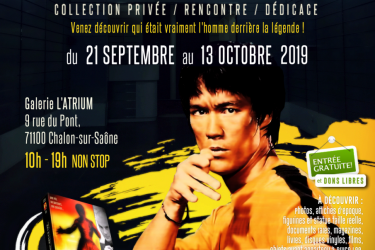 Exposition BRUCE LEE à la galerie d'art L'ATRIUM de Chalon sur Saône