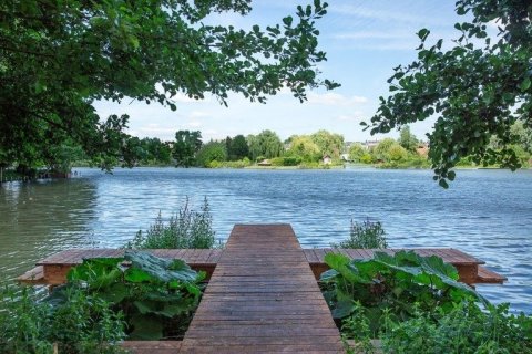 Les Hortillonnages amiénois se parent d'oeuvres d'art lors d'un festival unique en France
