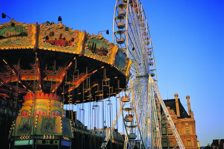 La grande roue du jardin des Tuileries - © Itzak Newmann - Iconotec