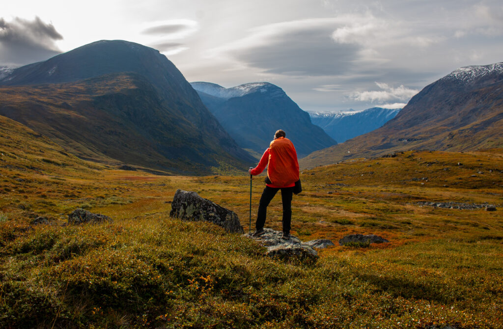 Voyageur en Laponie Suédoise