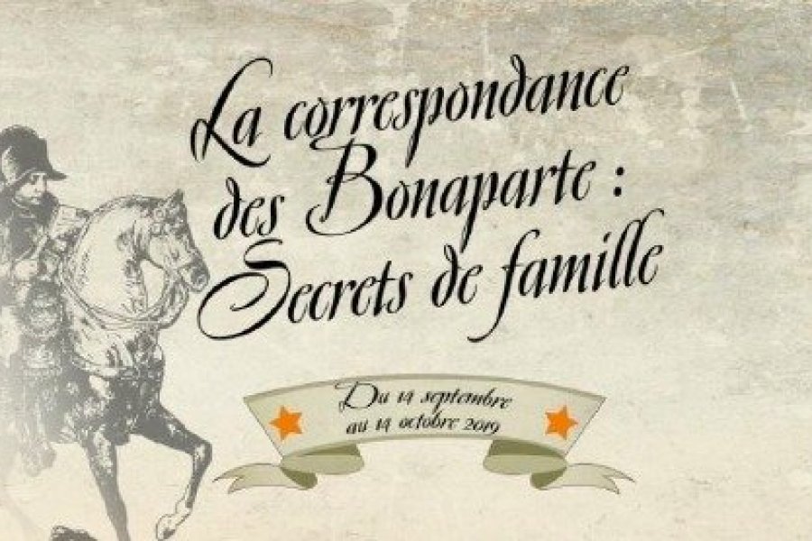 Présentation de correspondances des Bonaparte lors d'une superbe exposition à Ajaccio