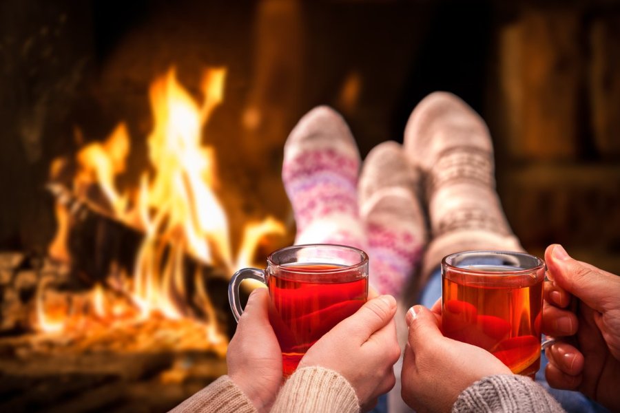 Vivre au rythme de la Laponie pour le plaisir de se réchauffer autour d'un poêle à bois