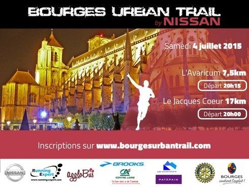Le premier urban trail de Bourges - © La Ville de Bourges