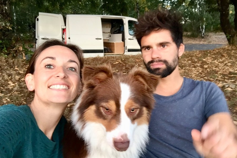 Blog Pieds et Pattes liés : ils voyagent dans le monde entier avec leur chien !