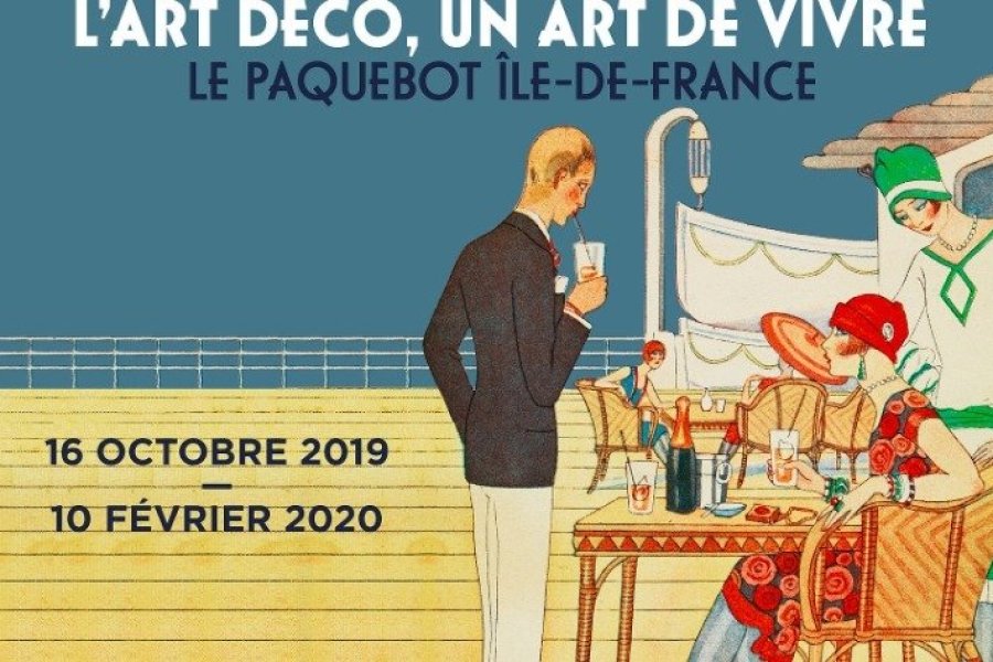 Le musée des années 30 accueille les éléments Art Déco du paquebot île-de-France
