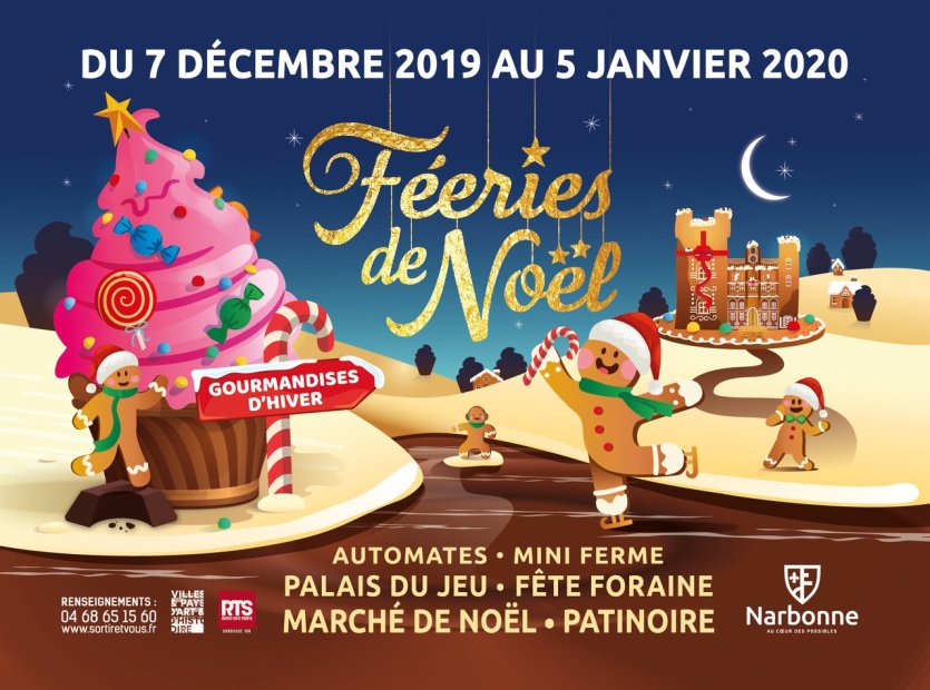 Office de tourisme de Narbonne - © Les Fééries de Noël de Narbonne 2019