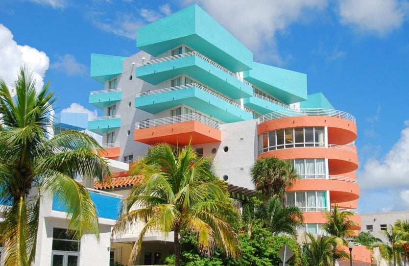 Architecture art déco de Miami