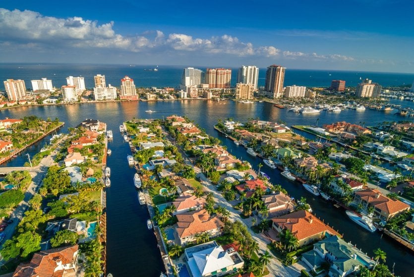 Les canaux de Fort Lauderdale