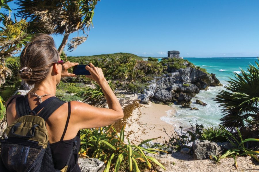 Tulum, plage et bronzette dans les Caraïbes du Mexique