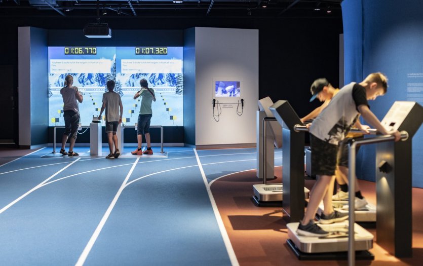 Piste Athlétisme Musée - © Musée Olympique Lausanne