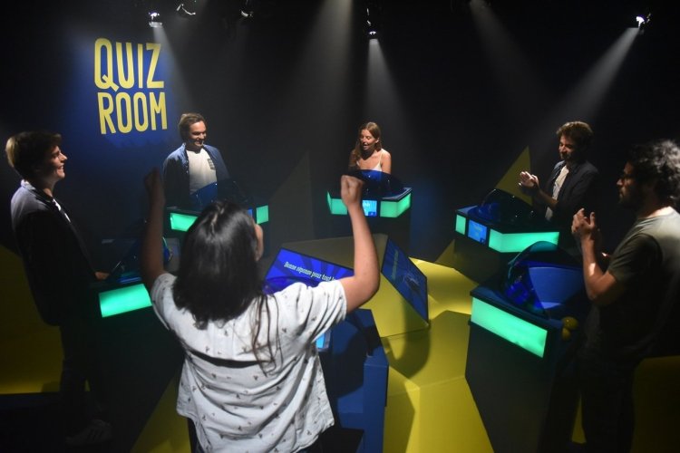 L'ambiance est à son comble dans la Quiz Room! - © Quiz Room Paris