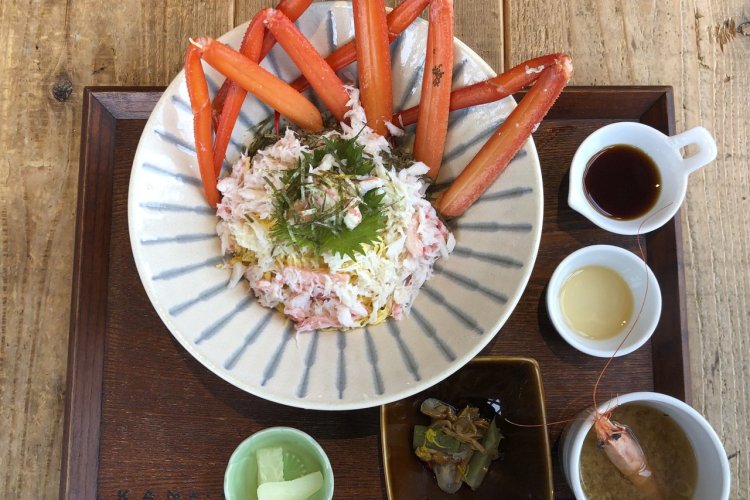 Salade de crabe au Kan Ichi - © Elena E.M