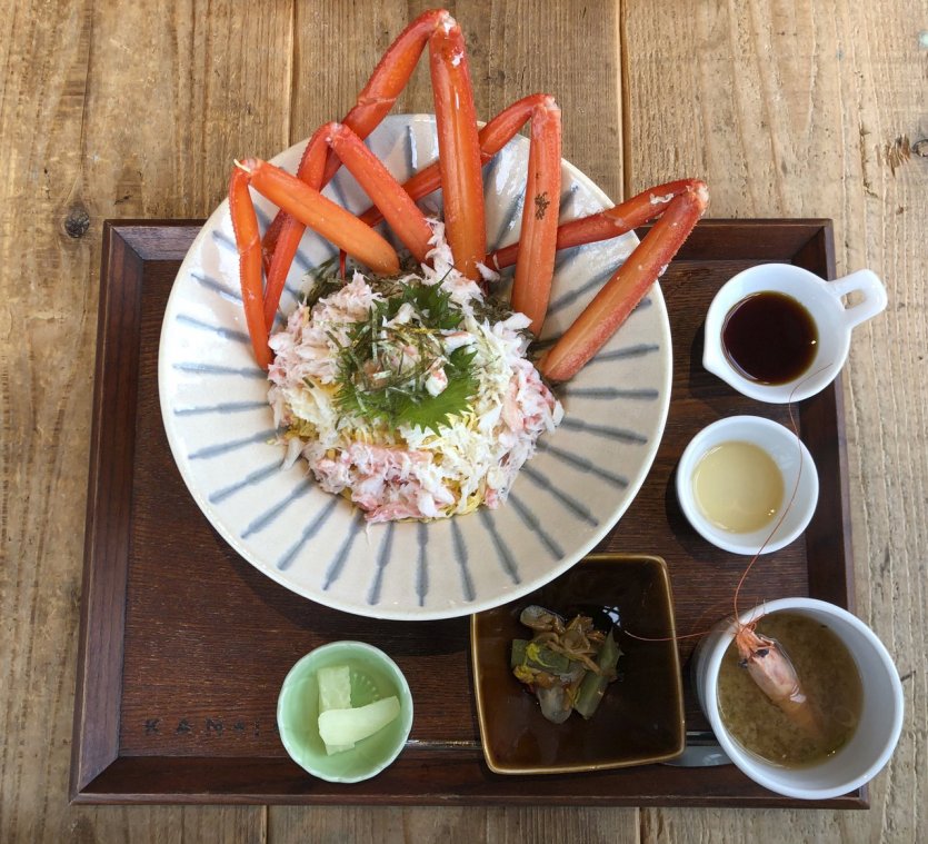 Salade de crabe au Kan Ichi - © Elena E.M
