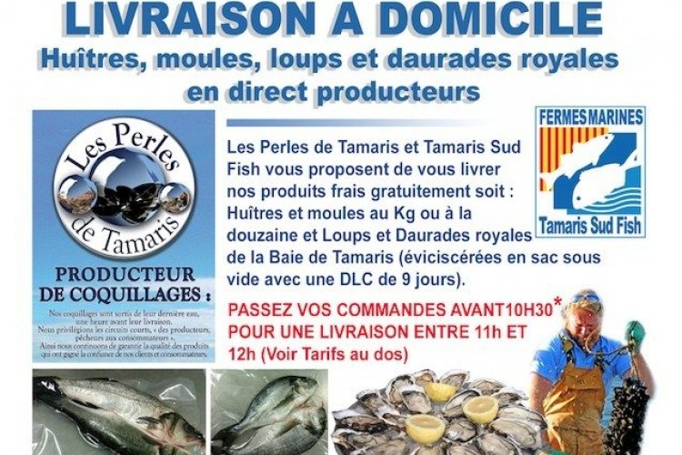 Free Delivery Of Shellfish And Fishes La Seyne Sur Mer 500