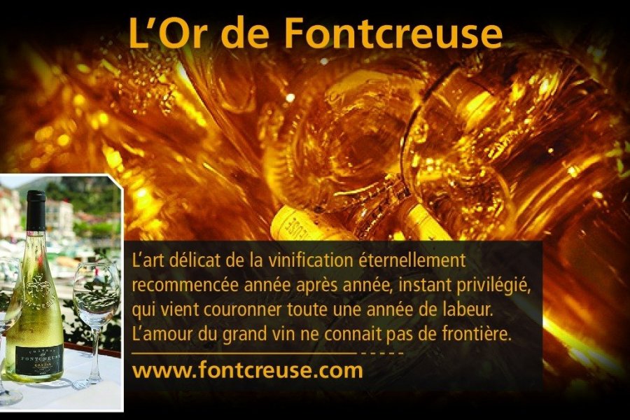 Les vins du Château Fontcreuse à votre domicile