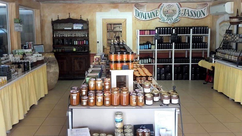 la boutique du Domaine du Jasson - © Domaine du Jasson