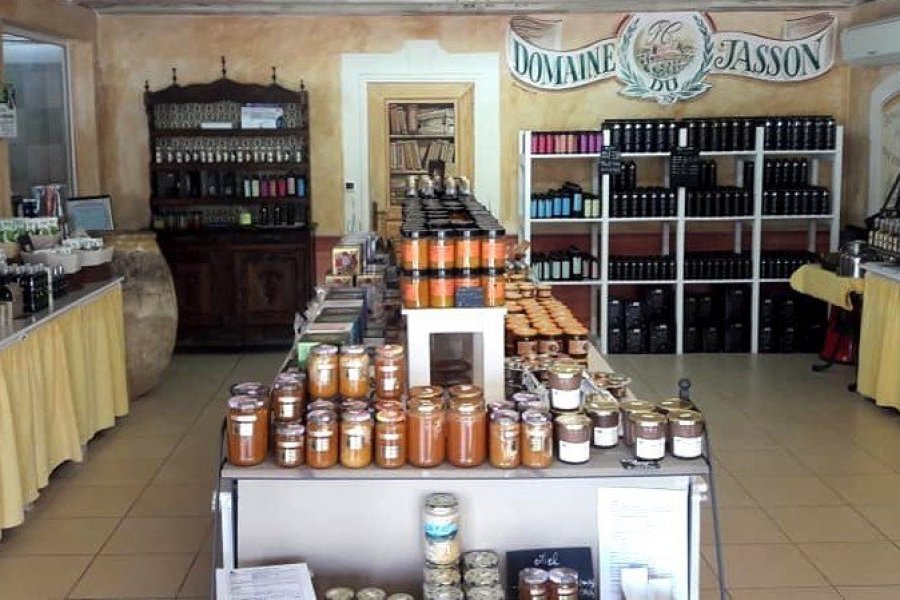 la boutique du Domaine du Jasson