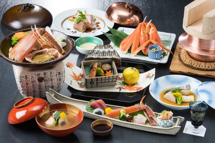 Cuisine de style Kaiseki au Nishimuraya Honkan - © Nishimuraya Kinosaki Onsen