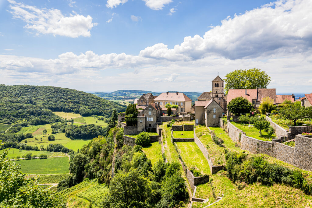 Le village perché de Château-Chalon