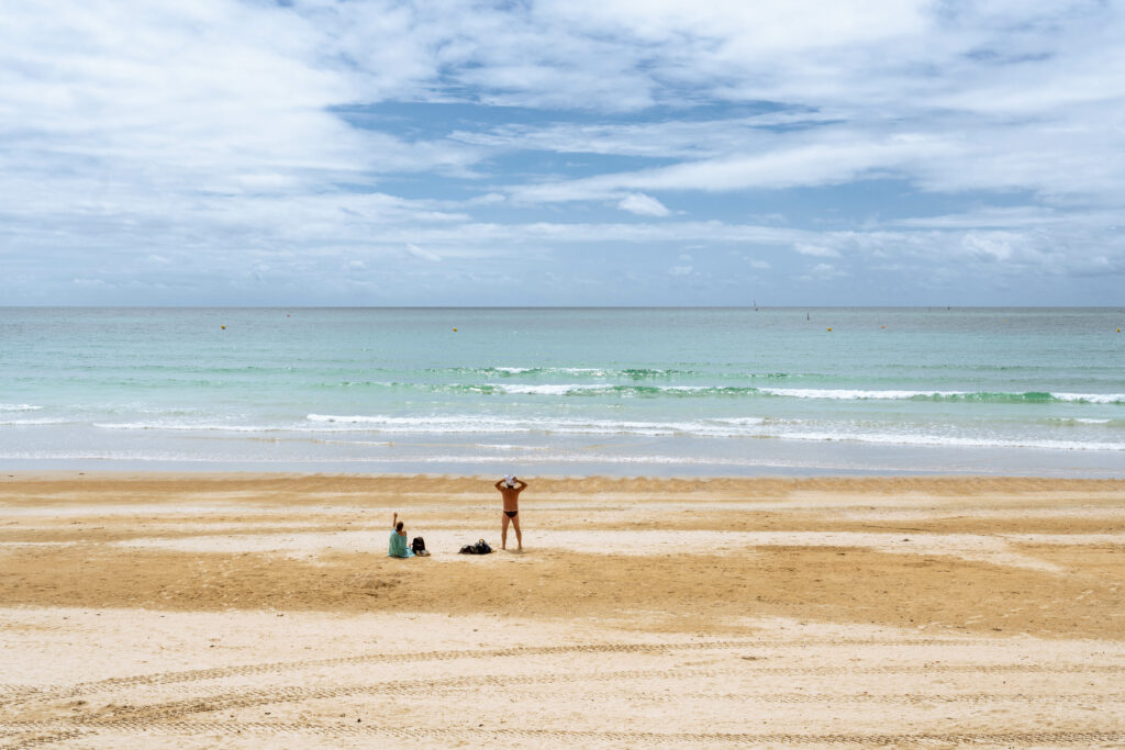 La plage des Sables-d'Olonne