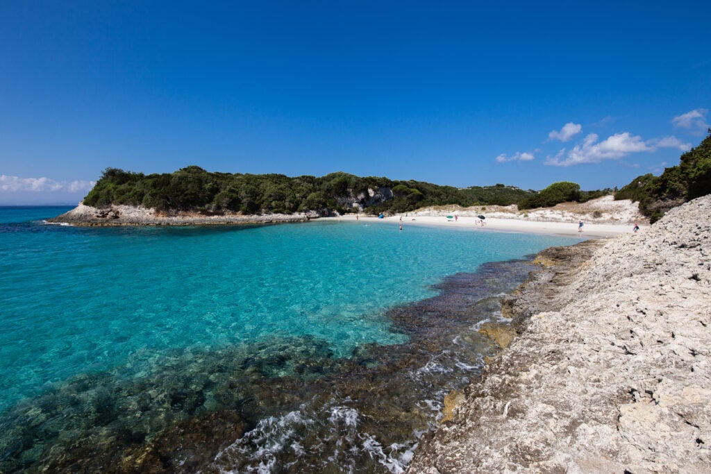 La plage du Petit Sperone en Corse